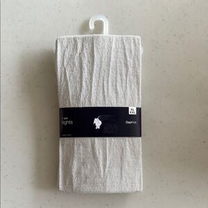 Gap Kids White Silver Tights XL XXL